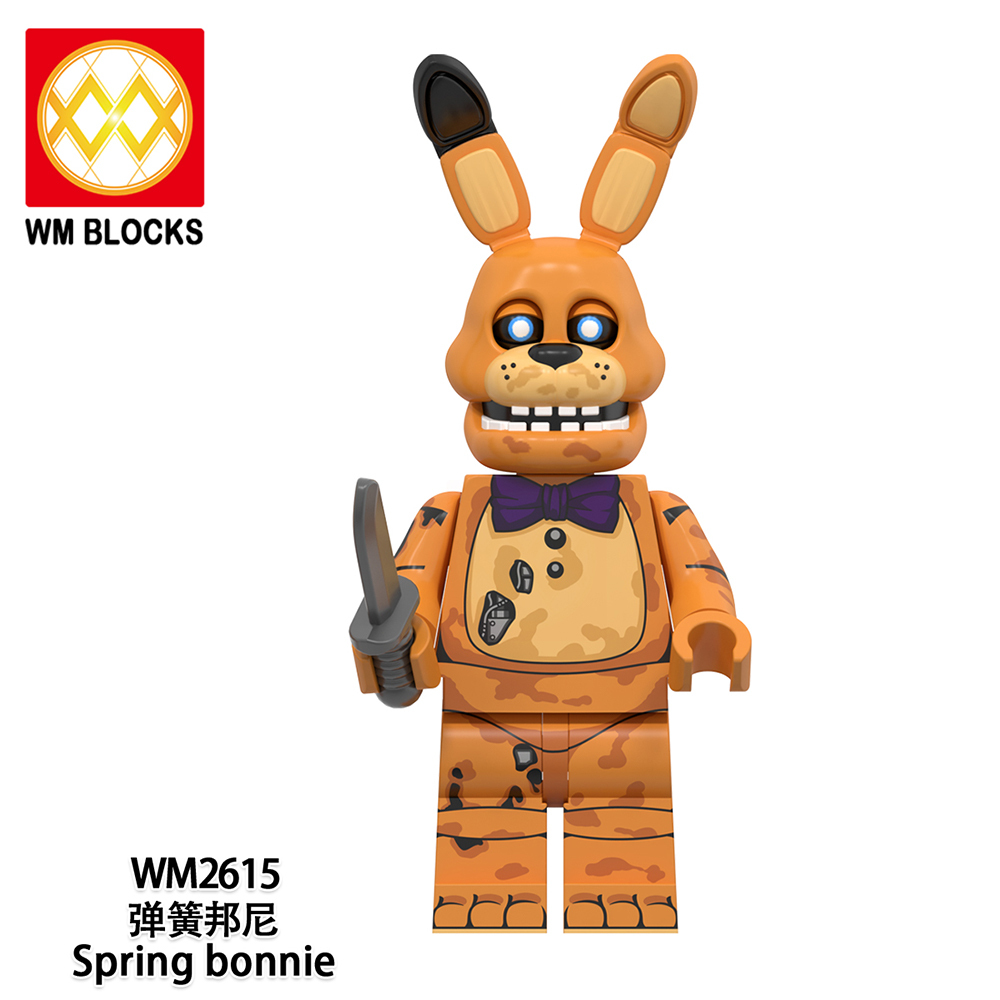 WM6170 lego FNAF five nights five nights at freddy's mini figures juguetes mini toys building blocks sets Toys for kids