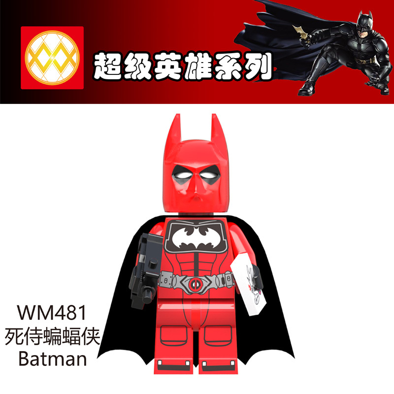 WM6027 DC superhero Batman mini figures juguetes mini toys building blocks sets Toys for kids