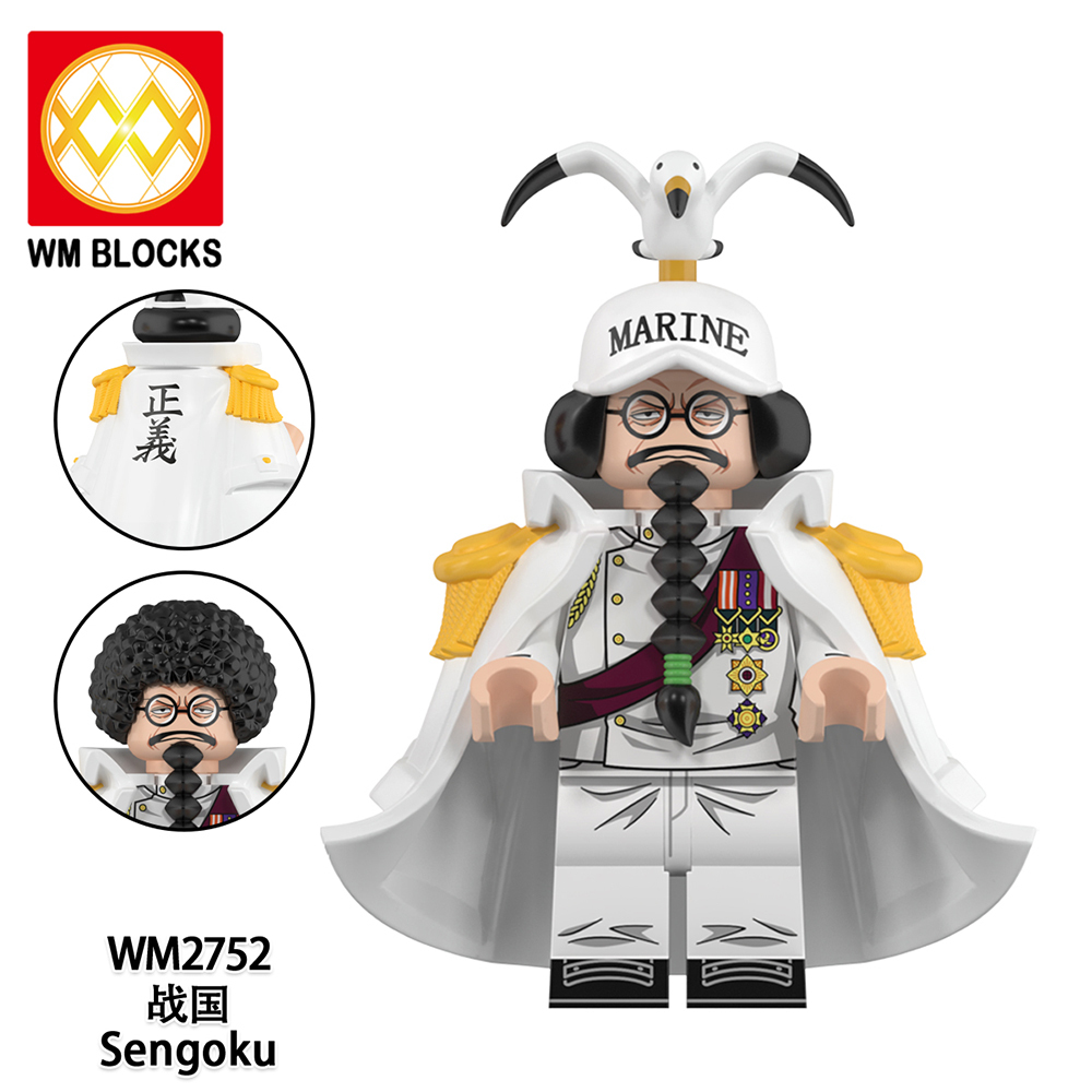 WM6187 lego Anime ONE PIECE luffy nami sanji Monkey mini figures juguetes mini toys building blocks sets Toys for kids