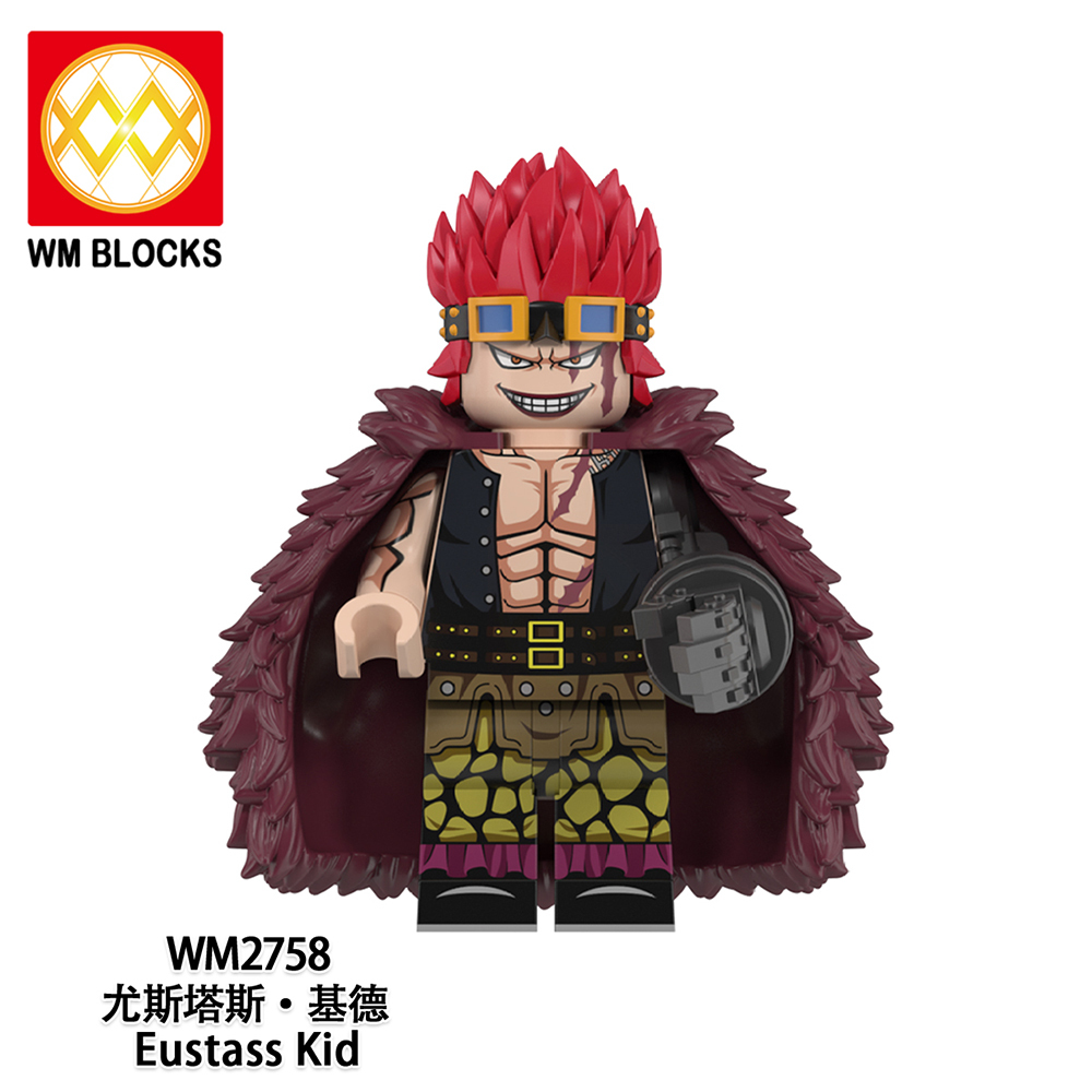 WM6188 lego Anime ONE PIECE luffy nami sanji kaidou Monkey mini figures juguetes mini toys building blocks sets Toys for kids