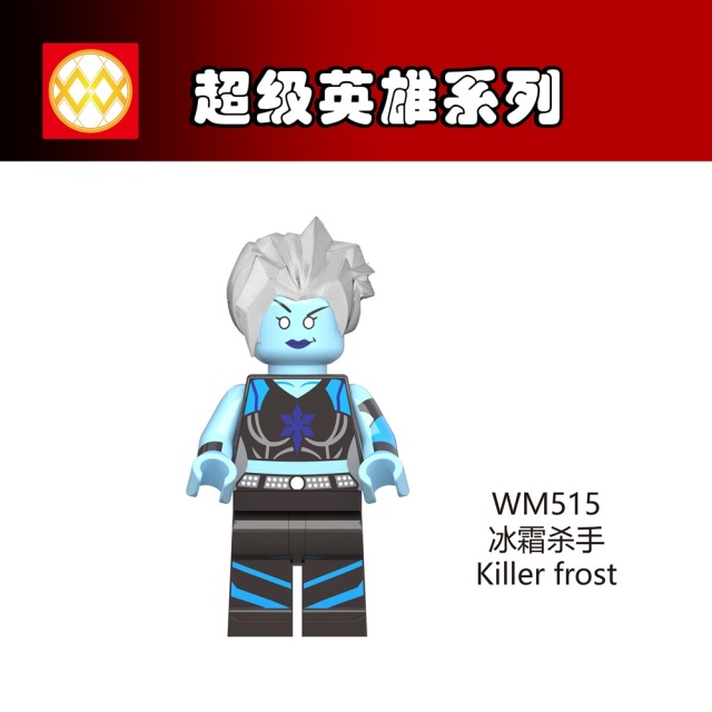 WM6028 DC superhero Batman Iron man nightcrawler mini figures juguetes mini toys building blocks sets Toys for kids