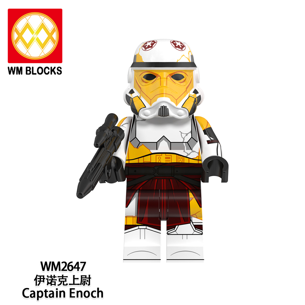 WM6174 lego Star wars Ahsoka tano guard thrawn thrawn mini figures juguetes mini toys building blocks sets Toys for kids