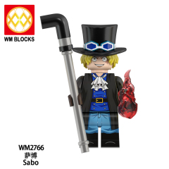 WM6189 lego Anime ONE PIECE nika luffy nami sanji kaidou sabo Monkey ace mini figures juguetes mini toys building blocks sets Toys for kids