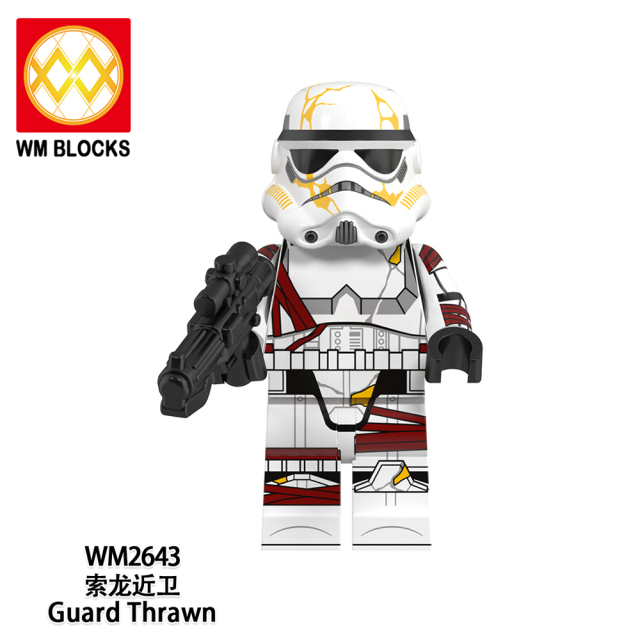 WM6174 lego Star wars Ahsoka tano guard thrawn thrawn mini figures juguetes mini toys building blocks sets Toys for kids