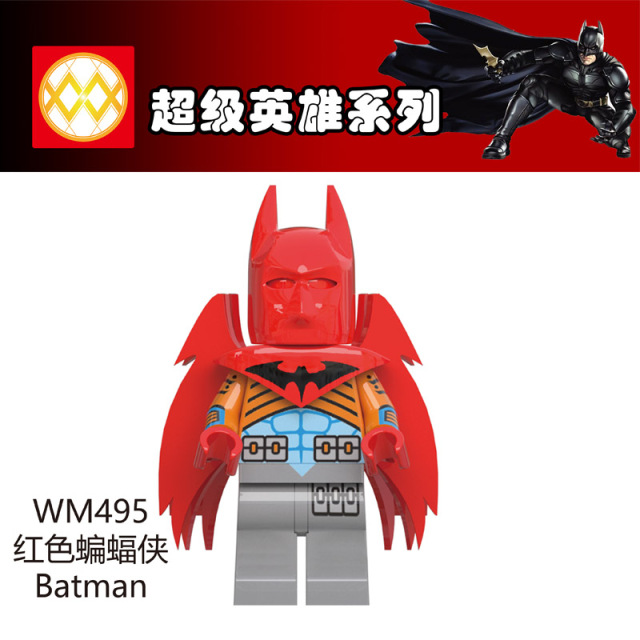 WM6027 DC superhero Batman mini figures juguetes mini toys building blocks sets Toys for kids