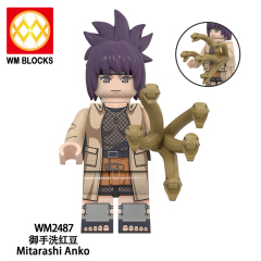 WM6154 lego Anime Naruto Yakushi kabuto Hozuki gengetsu Tenten mini figures juguetes mini toys building blocks sets Toys for kids
