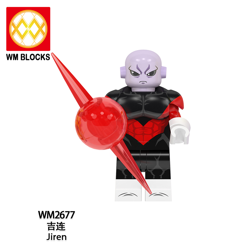 WM6178 lego Anime Dragon Ball goku Vegeta piccolo birusu broli buu mini figures juguetes mini toys building blocks sets Toys for kids