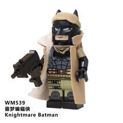 WM6038 DC superhero Batman Robin eradicator wild dog nightcrawler mini figures juguetes mini toys building blocks sets Toys for kids