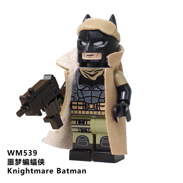 WM6038 DC superhero Batman Robin eradicator wild dog nightcrawler mini figures juguetes mini toys building blocks sets Toys for kids