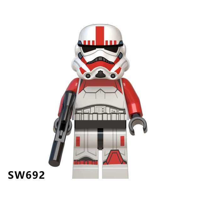 WM6037 Star wars Stormtrooper guard thrawn thrawn mini figures juguetes mini toys building blocks sets Toys for kids