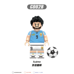G0104 NEW Soccer Player Footballer Son Heung-Min Virgil Eriksen Mini Toys Minifigs Building Blocks Sets Gift Educational Toys For Kids