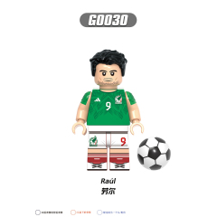 G0104 NEW Soccer Player Footballer Son Heung-Min Virgil Eriksen Mini Toys Minifigs Building Blocks Sets Gift Educational Toys For Kids