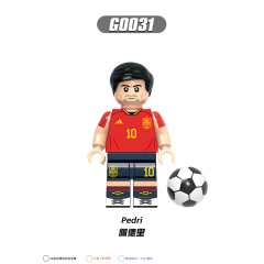 G0104 NEW Soccer Player Footballer Son Heung-Min Virgil Eriksen Mini Toys Minifigs Building Blocks Sets Gift Educational Toys For Kids