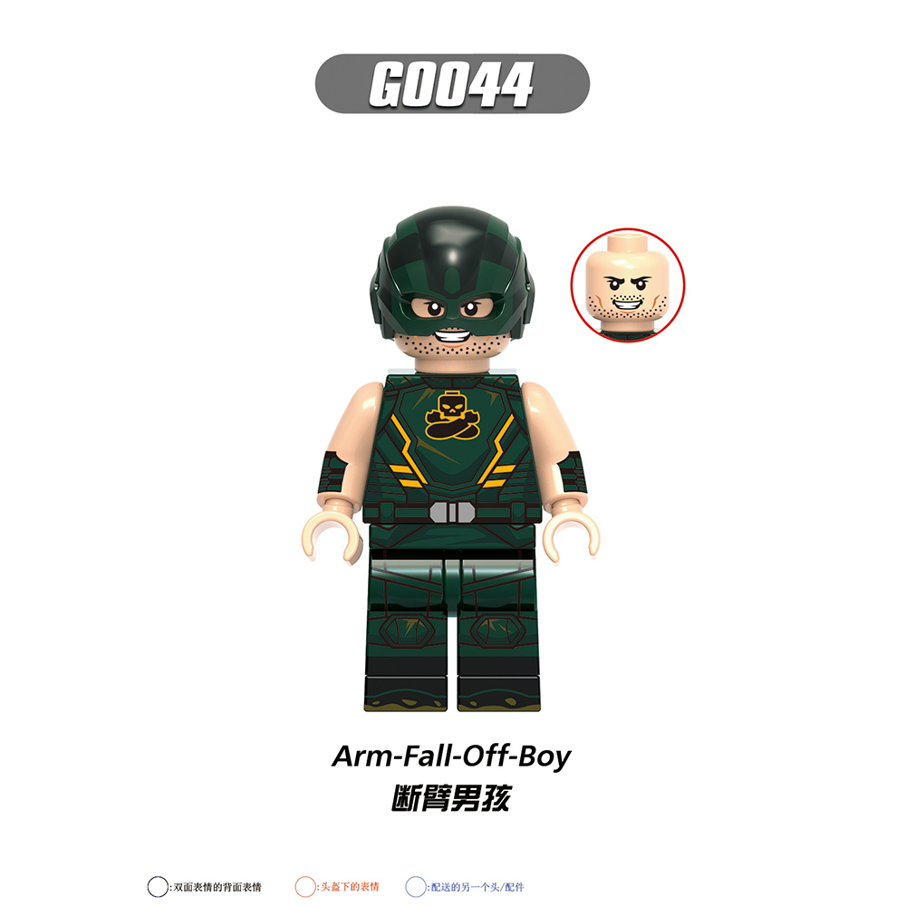 G0106 DC Superhero Movie Amanda Waller Thinker Javelin Mini Toys Juguetes Gift Building Blocks Sets Toys For Kids