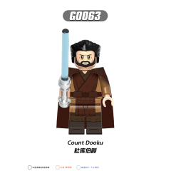G0108 Star Wars Anakin Skywalker Obi-Wan Kenobi Mini Toys Figures Child Gift Puzzle Juguetes Building Blocks Sets Kids Toys