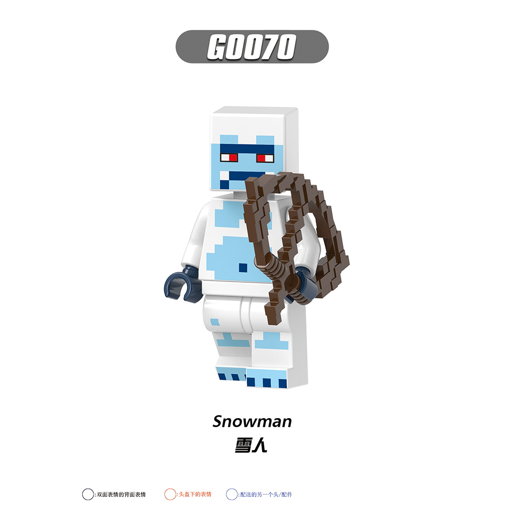 G0109 Game My World Ghast Horsebreeder Royal Knight Figures Puzzle Creation DIY Gift Plastic Mini Building Block Sets Educational Kids Toys