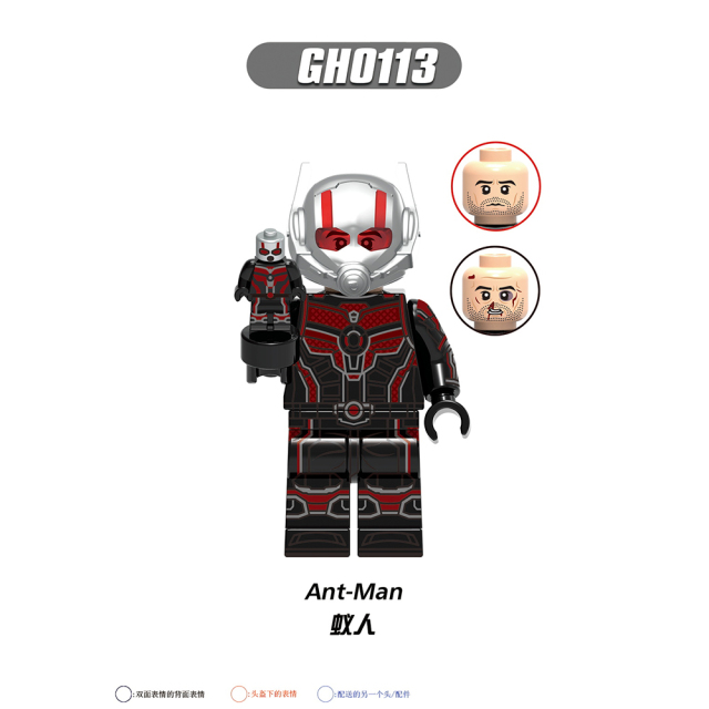 G0115  Marvel Comics Superhero Movie  Ant-Man  Wasp Cassie Lang Kang the Conqueror Mini Toys Juguetes Gift Building Blocks Sets Toys For Kids