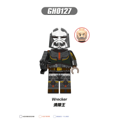 G0117 Star Wars Wrecker Hunter Wilco Trooper Cody Thorn Fox Figures Gifts Puzzle Building Block Sets Educational Toys Kids