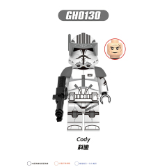 G0117 Star Wars Wrecker Hunter Wilco Trooper Cody Thorn Fox Figures Gifts Puzzle Building Block Sets Educational Toys Kids