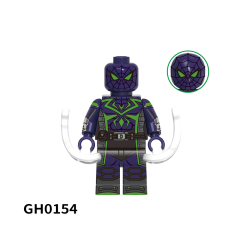 G0120  Marvel Comics Superhero Movie Crimson Cowl Suit Great Responsibility Suit Mini Toys Juguetes Gift Building Blocks Sets Toys For Kids