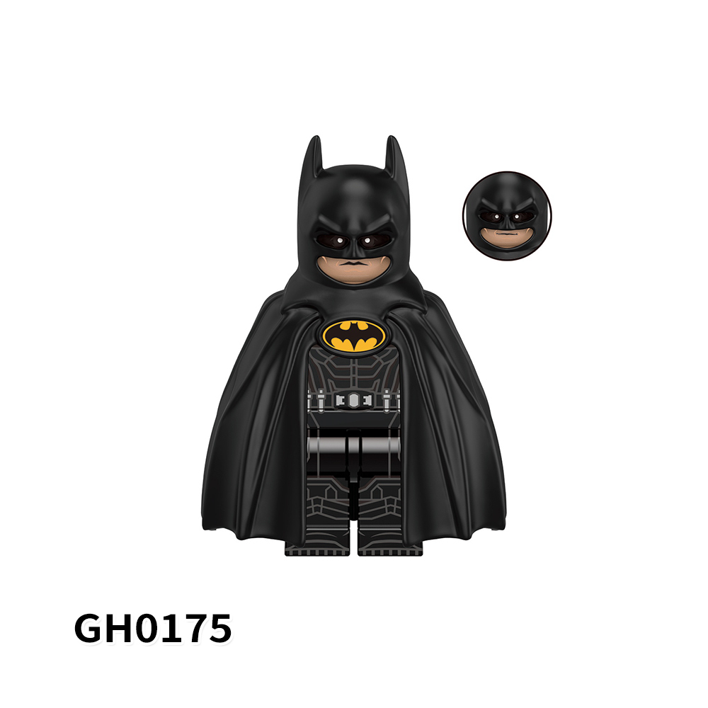 G0123 DC Comics Superhero Movie Keaton Ben Justice League Batman Supergirl The Flash Mini Toys Juguetes Gift Building Blocks Sets Toys For Kids