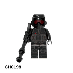 G0125 Star Wars Movies Mini Commander Bacara 212th 414st Scout Clone Troopers Children Gift Plastic  Figures Building Block Bricks Toys