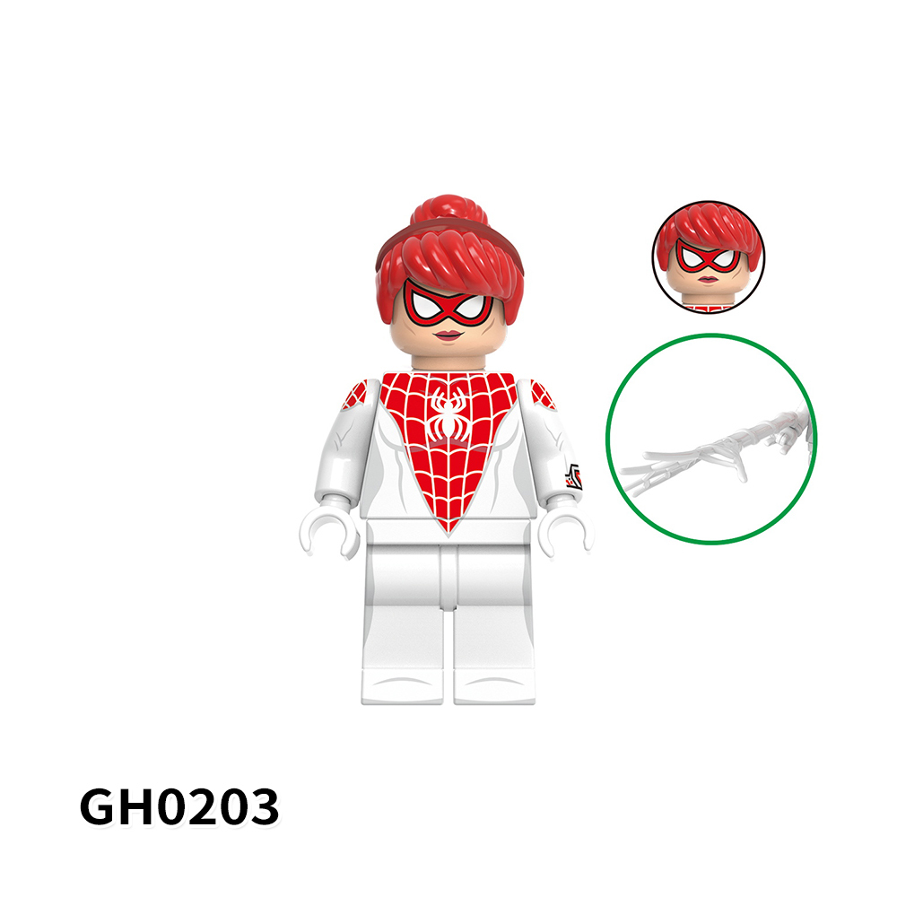 G0126  Marvel Comics Superhero Movie Spider-Man Unlimited Insomniac Spider-Man Mini Toys Juguetes Gift Building Blocks Sets Kids Toys