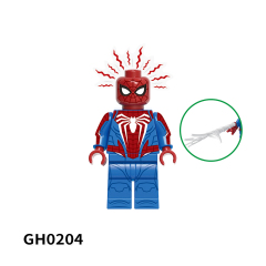G0126  Marvel Comics Superhero Movie Spider-Man Unlimited Insomniac Spider-Man Mini Toys Juguetes Gift Building Blocks Sets Kids Toys