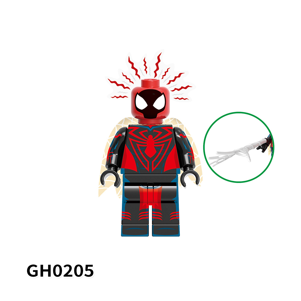 G0126  Marvel Comics Superhero Movie Spider-Man Unlimited Insomniac Spider-Man Mini Toys Juguetes Gift Building Blocks Sets Kids Toys