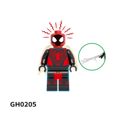 G0126  Marvel Comics Superhero Movie Spider-Man Unlimited Insomniac Spider-Man Mini Toys Juguetes Gift Building Blocks Sets Kids Toys