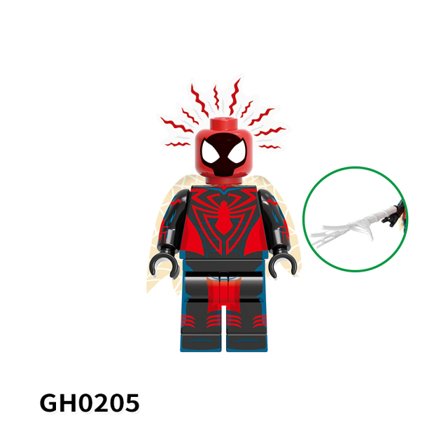 G0126  Marvel Comics Superhero Movie Spider-Man Unlimited Insomniac Spider-Man Mini Toys Juguetes Gift Building Blocks Sets Kids Toys
