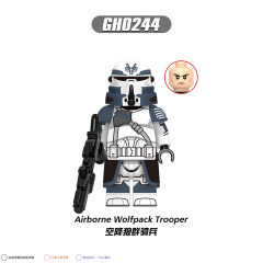 G0131 Star Wars Movies 41st 187th 327th 501st Airborne Trooper Children Bricks Gift Plastic Figures Building Block  Sets Kids Toys