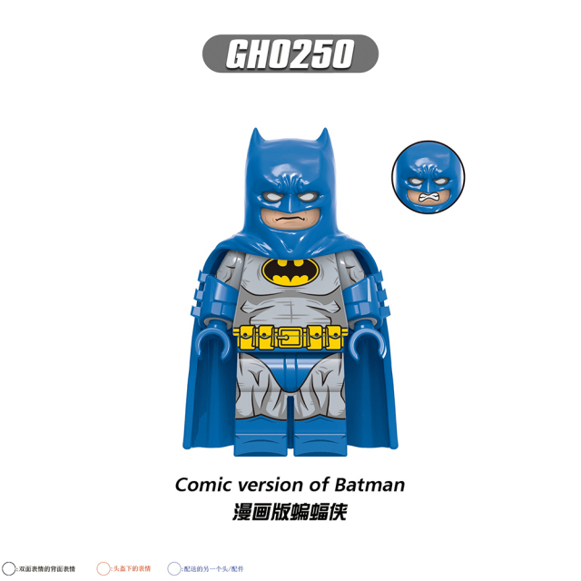 G0132 Movie DC Comic SuperHero The Flash Reverse Flash Zoom Reverse Flash Mini Action Building Blocks Plastic Kids Toys