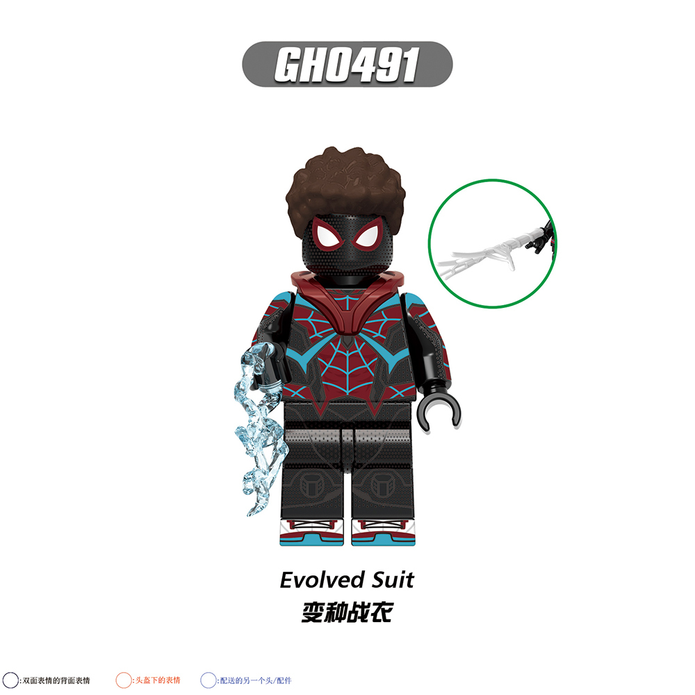 G0162  Marvel Comics Superhero Movie Venom Mister Negative Black Cat Kraven the Hunter Mini Toys Juguetes Gift Building Blocks Sets Toys For Kids