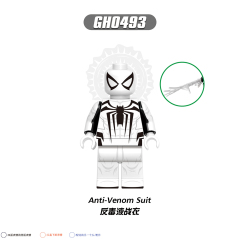 G0162  Marvel Comics Superhero Movie Venom Mister Negative Black Cat Kraven the Hunter Mini Toys Juguetes Gift Building Blocks Sets Toys For Kids