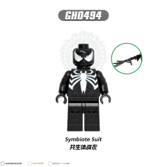 G0162  Marvel Comics Superhero Movie Venom Mister Negative Black Cat Kraven the Hunter Mini Toys Juguetes Gift Building Blocks Sets Toys For Kids