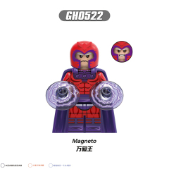 G0166  Marvel Comics Superhero Movie Wolverine Cyclops White Queen Magneto Mini Toys Juguetes Gift Building Blocks Sets Toys For Kids