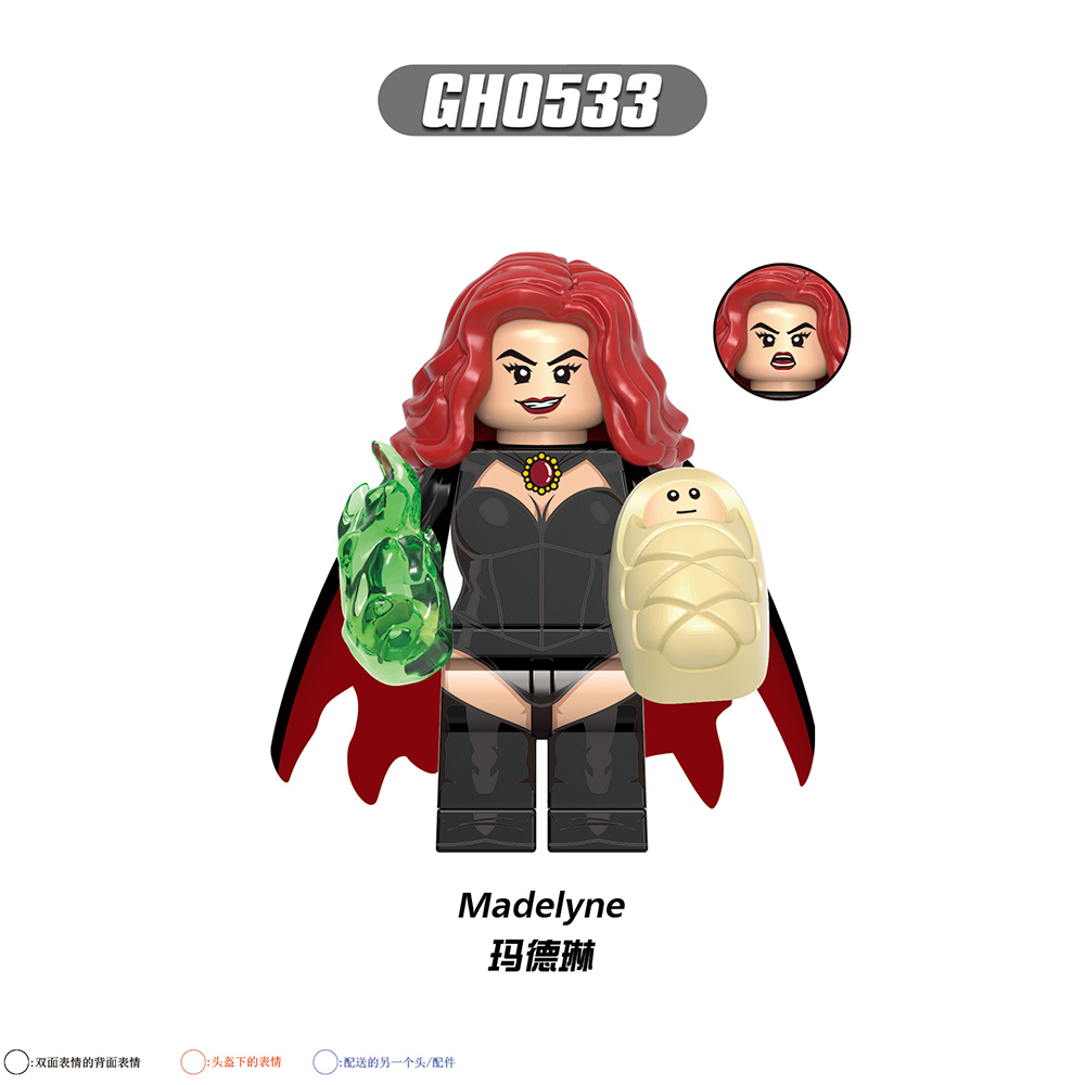 G0167 Marvel Comics Superhero Movie Sunspot Magneto Morph Mini Toys Juguetes Gift Building Blocks Sets Toys For Kids
