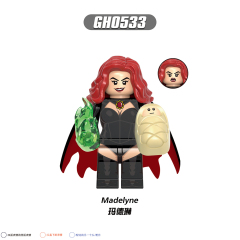 G0167 Marvel Comics Superhero Movie Sunspot Magneto Morph Mini Toys Juguetes Gift Building Blocks Sets Toys For Kids