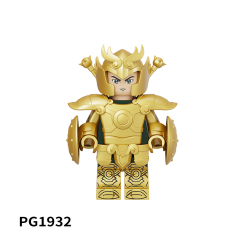 PG8300 Lego Anime Comics Twelve Constellation Saint Seiya Bricks Building Blocks Collection Educational Plastic Mini Figures Gift Toys for Kids