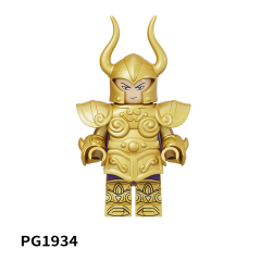 PG8300 Lego Anime Comics Twelve Constellation Saint Seiya Bricks Building Blocks Collection Educational Plastic Mini Figures Gift Toys for Kids
