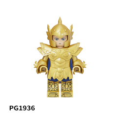 PG8300 Lego Anime Comics Twelve Constellation Saint Seiya Bricks Building Blocks Collection Educational Plastic Mini Figures Gift Toys for Kids