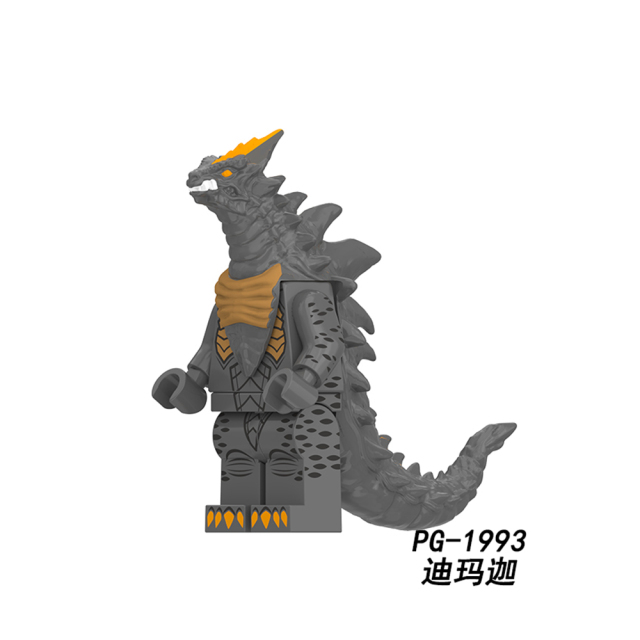 PG8302 Lego Ultraman Anime Movie Character Sphire Kaiju Grand King Zaragas Eleking Minifigures Educational Model Action Building Blocks Children Gift Toys