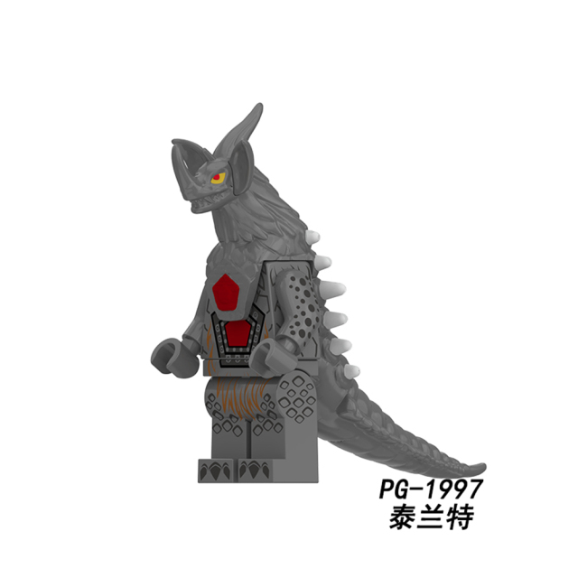 PG8302 Lego Ultraman Anime Movie Character Sphire Kaiju Grand King Zaragas Eleking Minifigures Educational Model Action Building Blocks Children Gift Toys