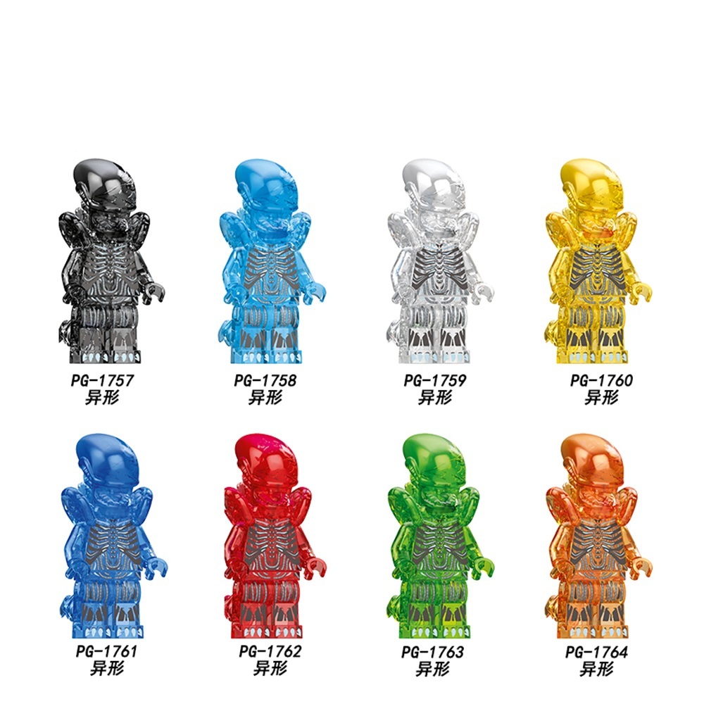PG8304 TV Movie Series Of Alien Mini Figures Collect Building Blocks Educational Gift Toys for Children