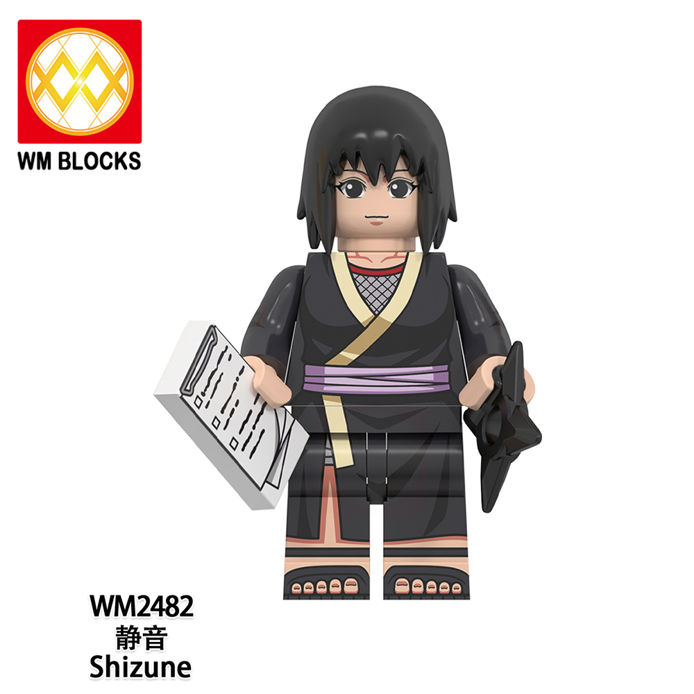 WM6153 lego Anime Naruto yamato sai Tenten mini figures juguetes mini toys building blocks sets Toys for kids