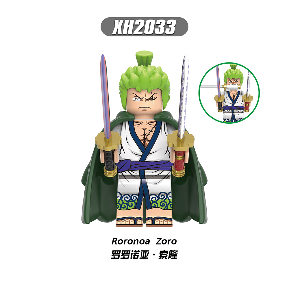 X0352 Japanese Manga ONE PIECE Monkey D. Luffy Nami Yamato Figure Series Gifts Puzzle Creation DIY Juguetes Building Block Sets Educational Anime Kids Toys