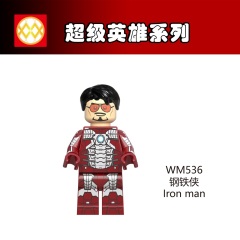 WM6028 DC superhero Batman Iron man nightcrawler mini figures juguetes mini toys building blocks sets Toys for kids
