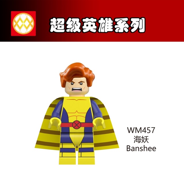 WM6028 DC superhero Batman Iron man nightcrawler mini figures juguetes mini toys building blocks sets Toys for kids