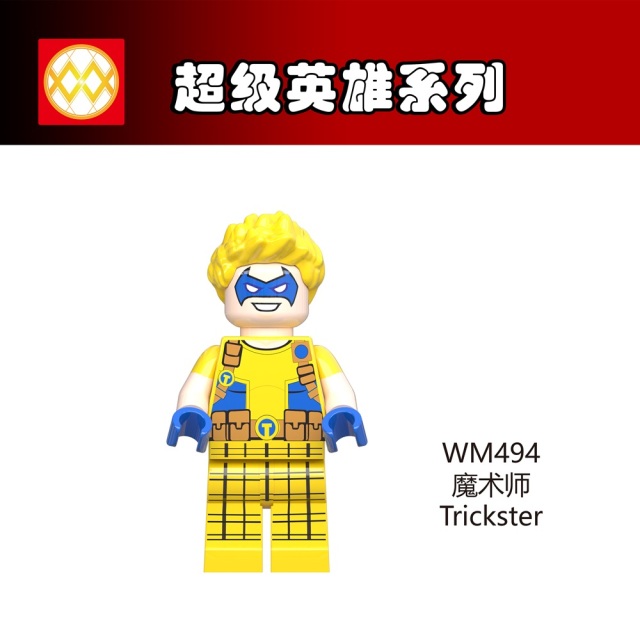 WM6028 DC superhero Batman Iron man nightcrawler mini figures juguetes mini toys building blocks sets Toys for kids